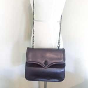 Rebecca Minkoff New Never Used plum cross body leather bag